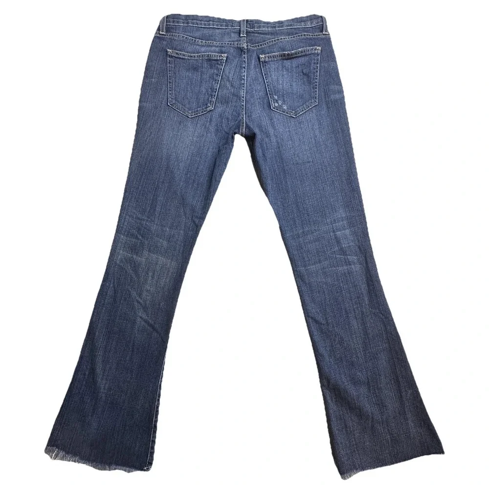 Current/Elliott Flip Flop Bootcut Jeans Womens 32‎ Blue Med Wash Mid Rise 28x29